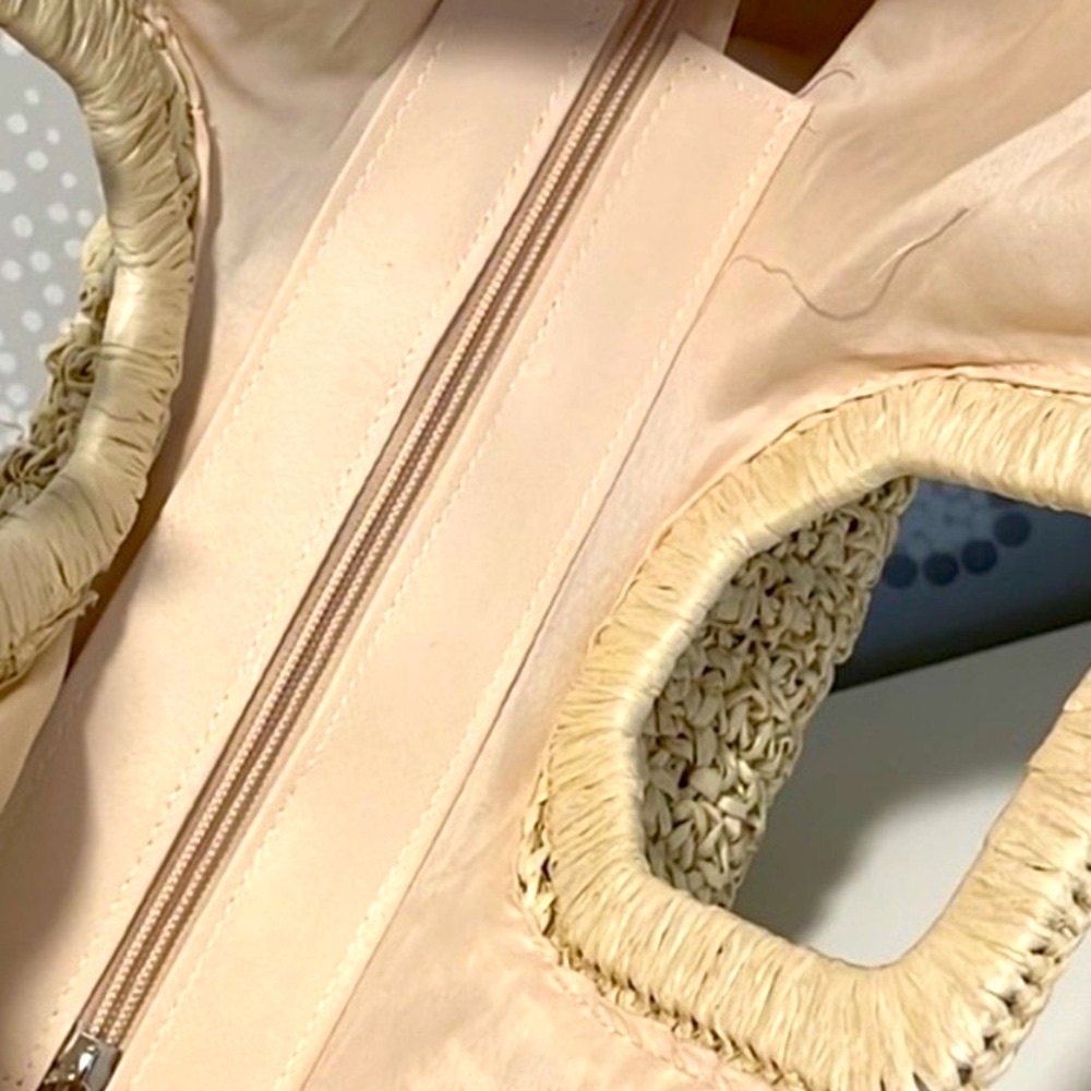 Ramla Half Moon Woven Crochet Bag - Picture 5 of 5